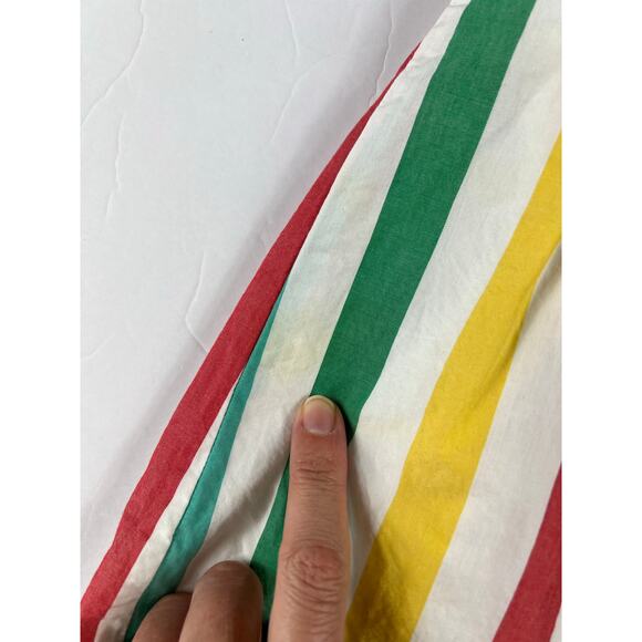 Hanna Andersson Rainbow Striped Pinafore Dress 3T 90cm - Picture 4 of 7